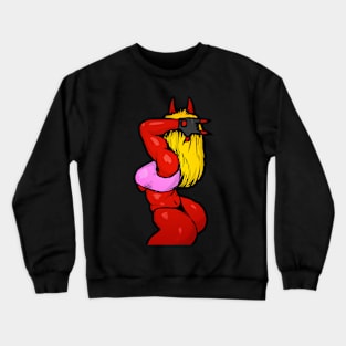 Devil body (color) Crewneck Sweatshirt